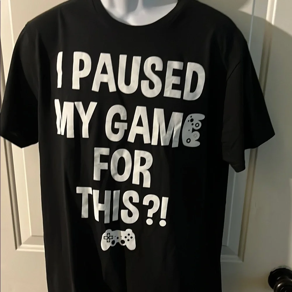 MAD Engine Black Tee with White Logo